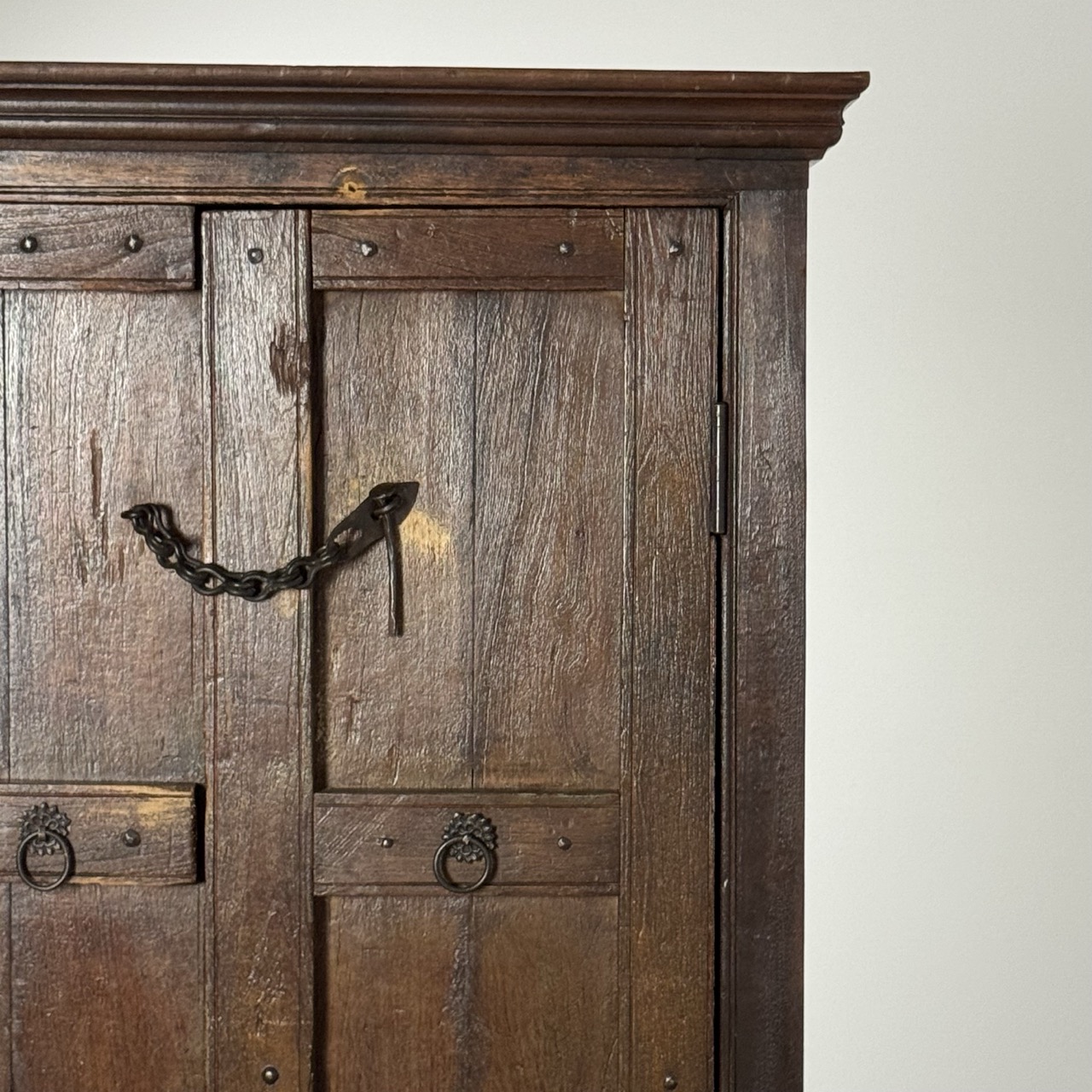 A vintage cabinet made in the mid-20th century.